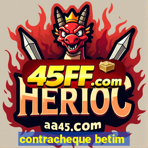 contracheque betim